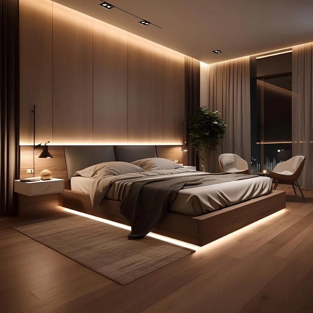 LumiFlex LED Lichtleiste modern – mit Sensor warmweiß Flur