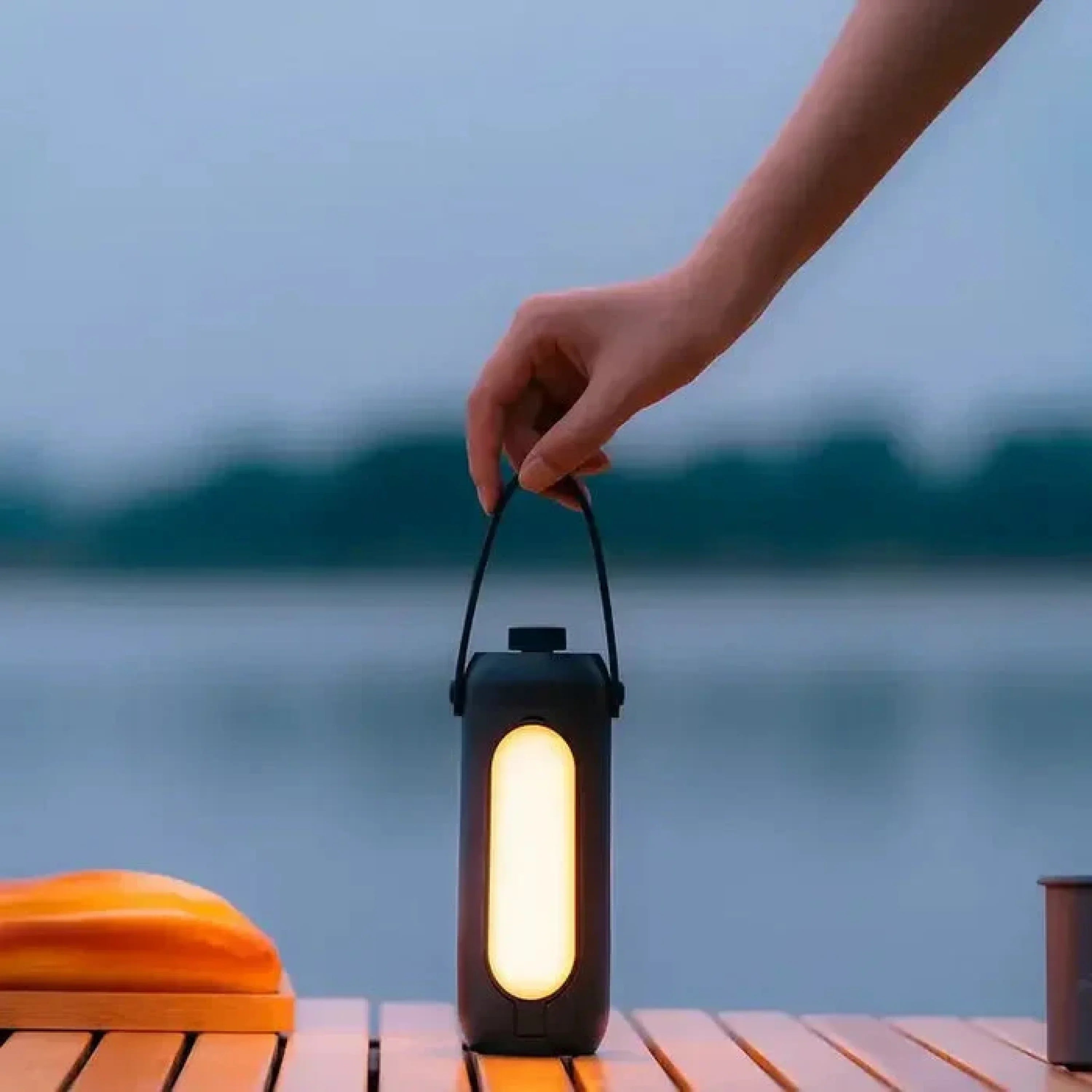 LumaSky Skylamp, Modern, Tragbare LED-Lampe, Wiederaufladbar, Für Innen & Außen