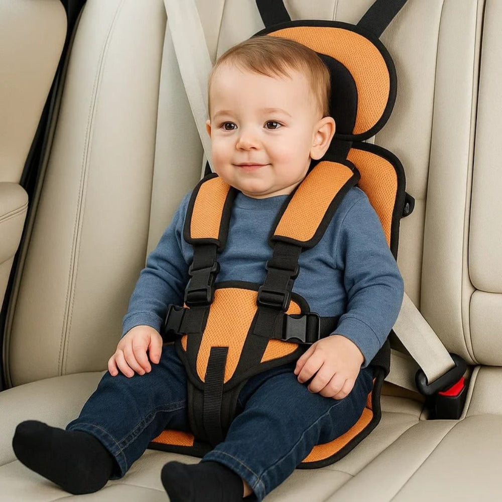 Tragbarer Autositz für Kinder – Sicherheitsgurt und Booster für Reisen