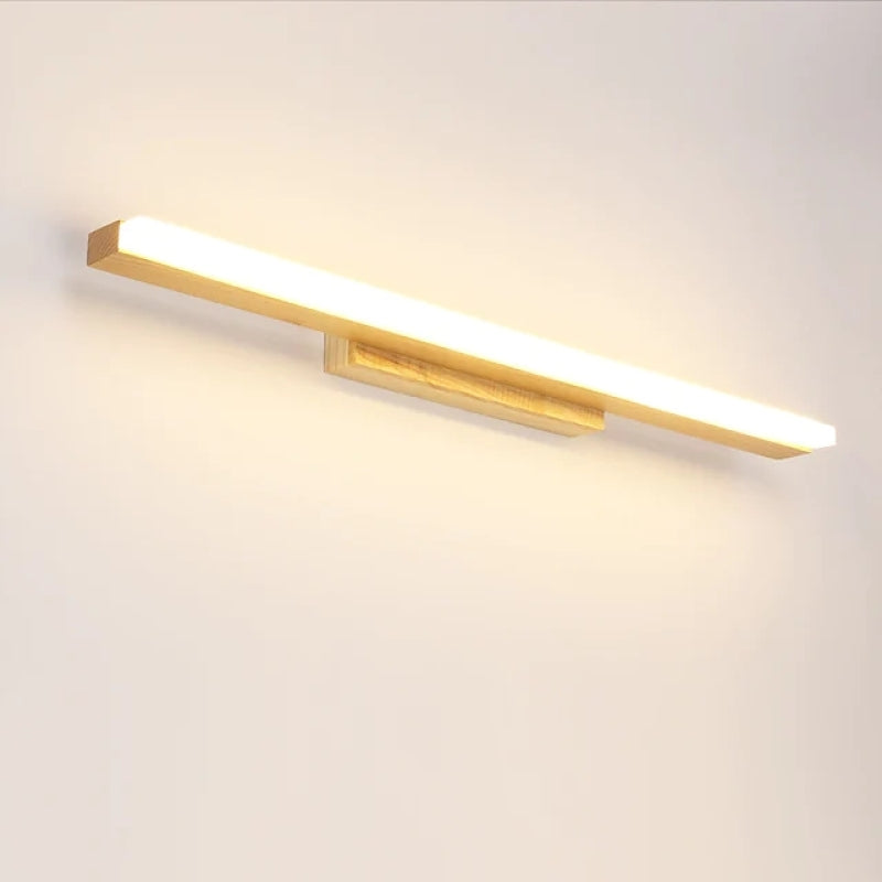 AvaWood LED-Wandleuchte - Holzoptik mit LED-Beleuchtung