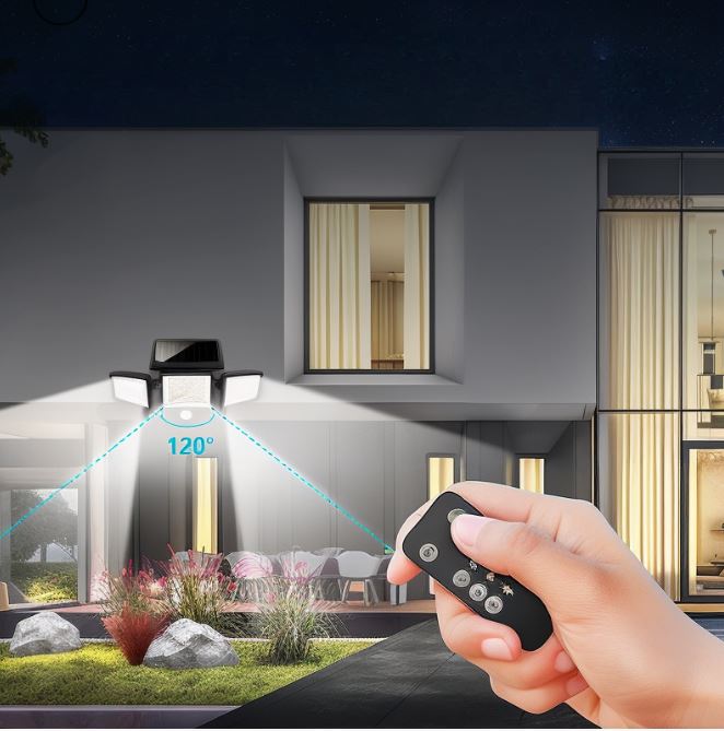 ZonGuard - Solar-Sicherheitslampe mit Sensor