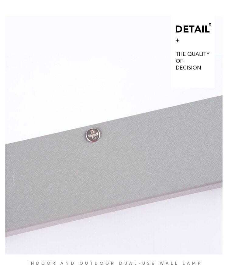 LumoGuard Außenwandleuchte Modern LED mit Sensor Schwarz für Einfahrt