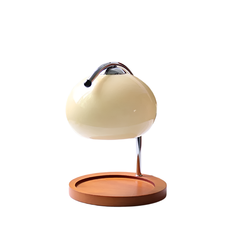 GlasLume – Moderne Glas-Macaron-Tischlampe LED Pastell Wohnzimmer