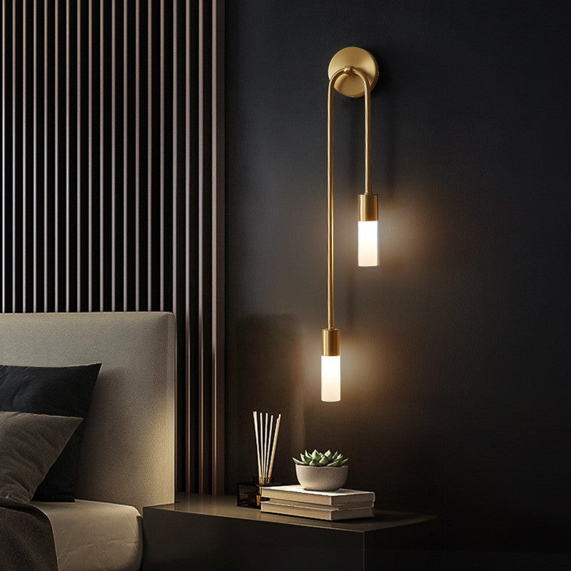BrilloLux – Elegante LED-Wandleuchte mit 2 Lichtern in Gold
