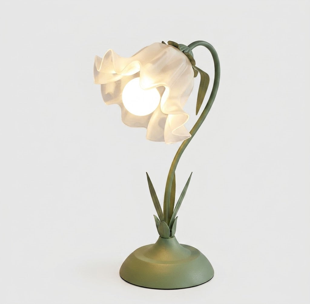 RoseLume Elegante LED-Rosenlampe wetterfest Rosa für Garten