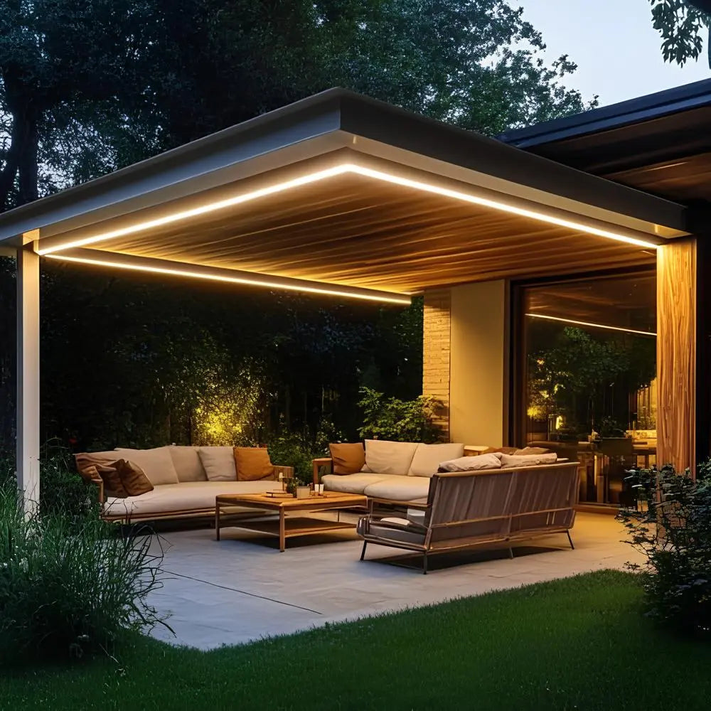 LumiFlex LED Lichtleiste modern – mit Sensor warmweiß Flur