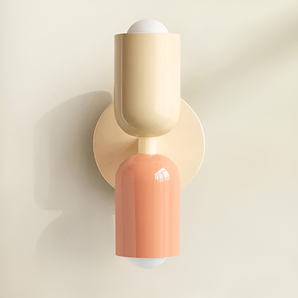 Skandinavisches Design LED-Wandleuchte – Zweifache Lichtabstrahlung für moderne Innenräume