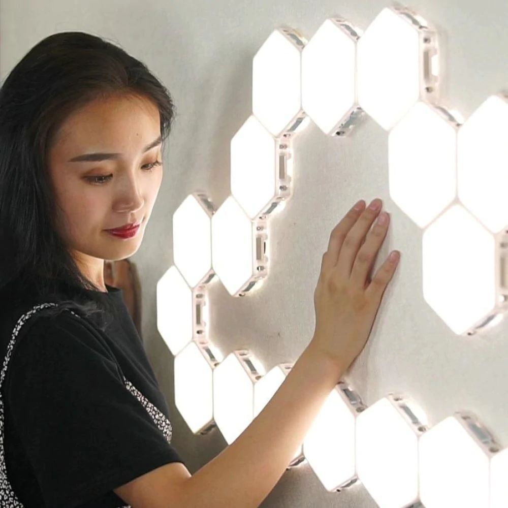 HexaLight - Modulare LED-Beleuchtung mit Touch-Steuerung