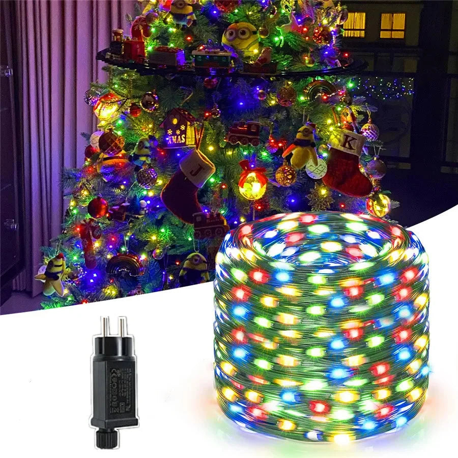 LED-Lichterkette für Innen- und Außenbereiche