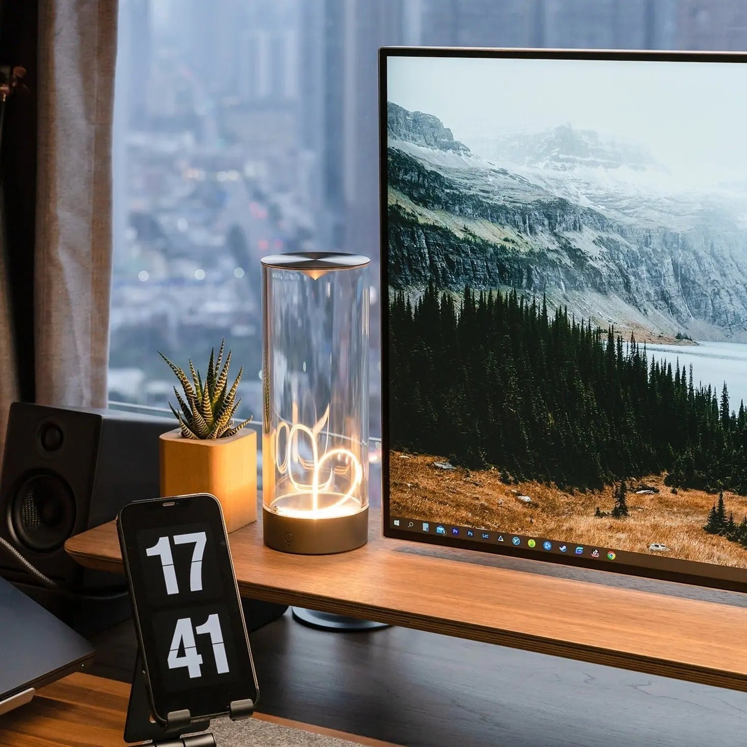 LumoBeam LED-Strahler Modern Bewegungsmelder Schwarz für Einfahrt