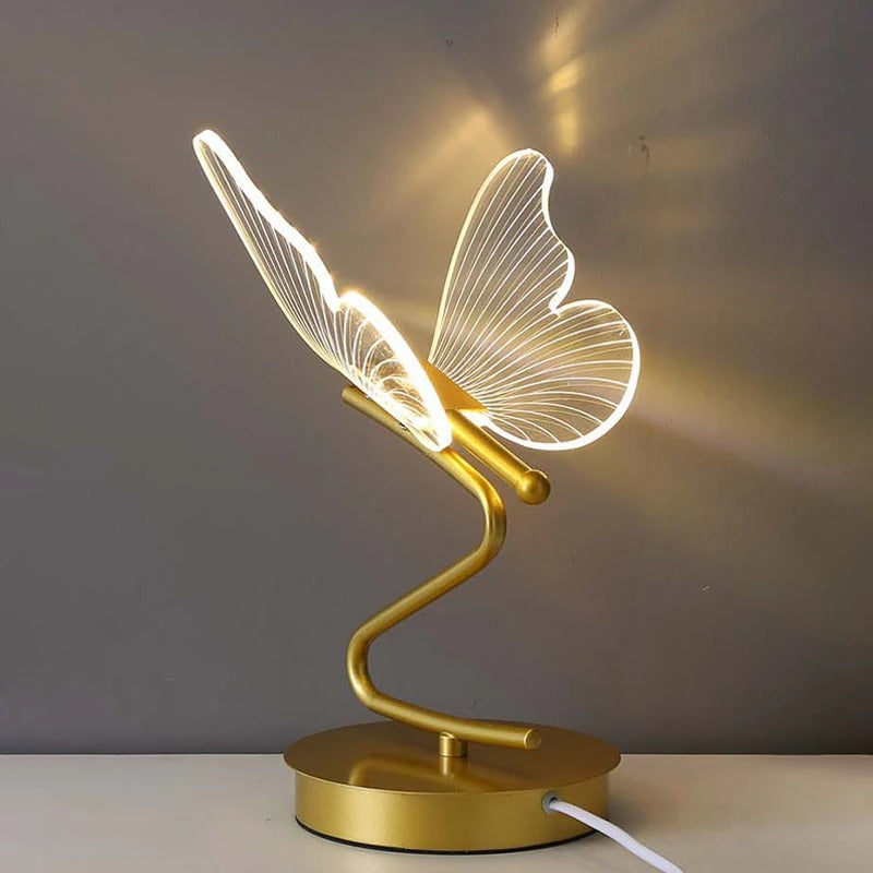 ButterflyLight - Luxuriöse moderne Tischleuchte mit LED