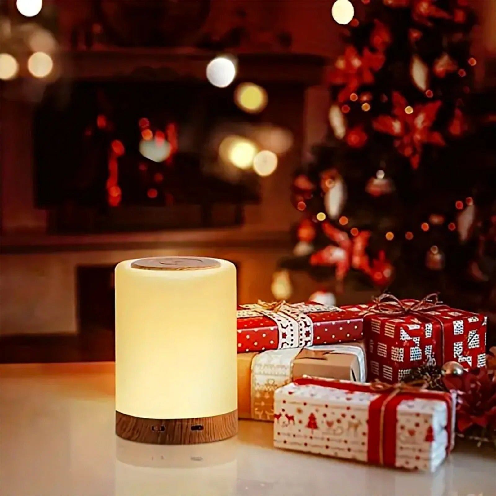 GlowSensi LED Nachtlicht – Smart Sensorlampe Weiß für Schlafzimmer