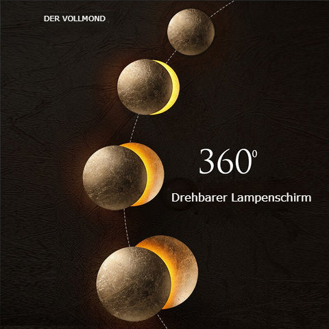 Soluno Wandleuchte – Solar, Eclipse-Design, Schwarz, Für Garten