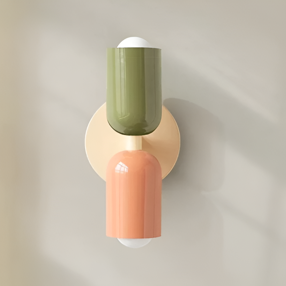 Skandinavisches Design LED-Wandleuchte – Zweifache Lichtabstrahlung für moderne Innenräume