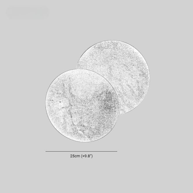 BrioLux – Moderne LED-Wandleuchte in Gold mit Rotbronze-Akzent