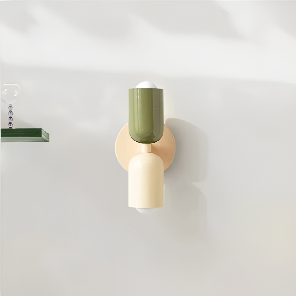 Skandinavisches Design LED-Wandleuchte – Zweifache Lichtabstrahlung für moderne Innenräume