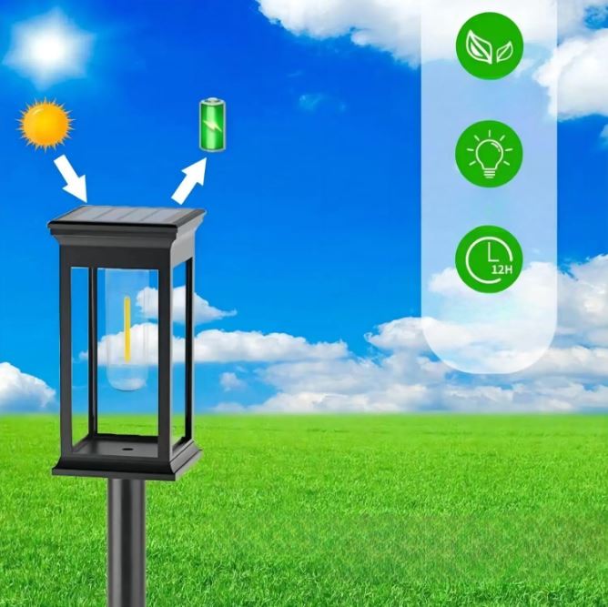 BrightPath - Energieeffiziente Wetterfeste Gartenbeleuchtung