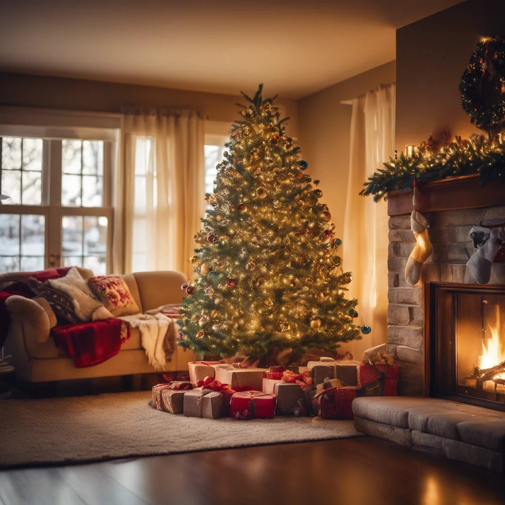 Silberdraht Lichterkette 50 m mit 500 LEDs, Weihnachtsbaum Beleuchtung warmweiß mit Fernbedienung