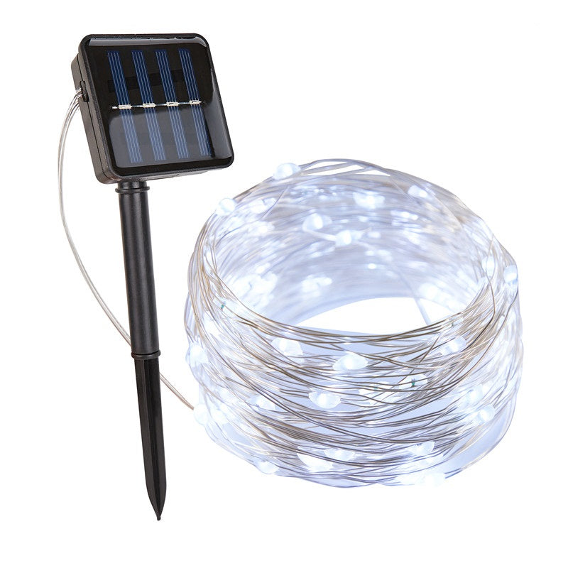 LumiTwinkle – Solar-Lichterkette, LED, Warmweiß, Garten & Terrasse