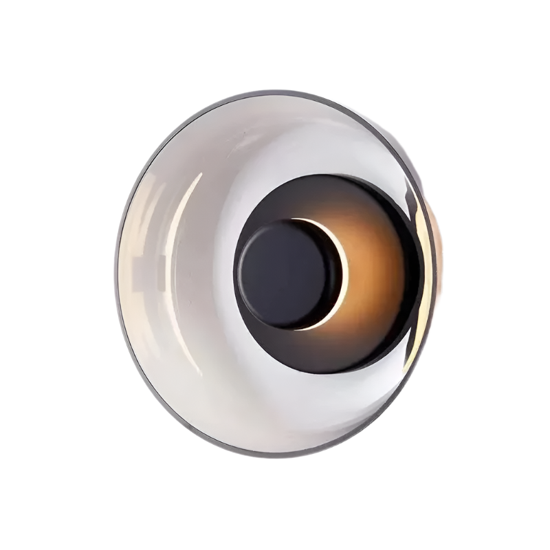 FjordGlow – Nordische Wandlampe Modern LED Weiß für Wohnzimmer & Flur