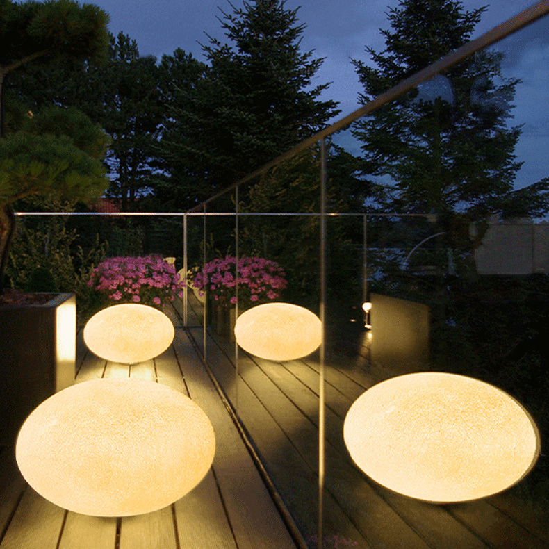 StoneGlow – Moderne Steinleuchte, wasserdicht, für Gartenwege