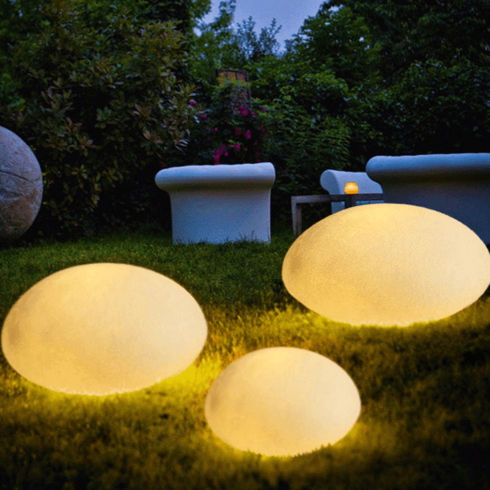 StoneGlow – Moderne Steinleuchte, wasserdicht, für Gartenwege