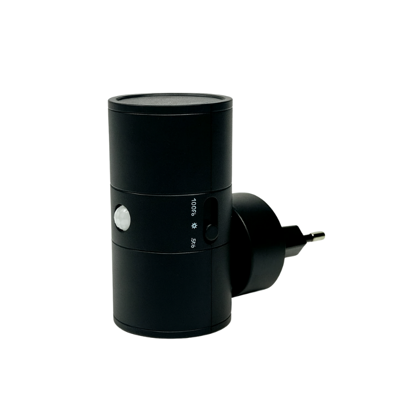 PlugGlow Steckdosenlampe – Dimmbares LED-Nachtlicht für Flur & Schlafzimmer